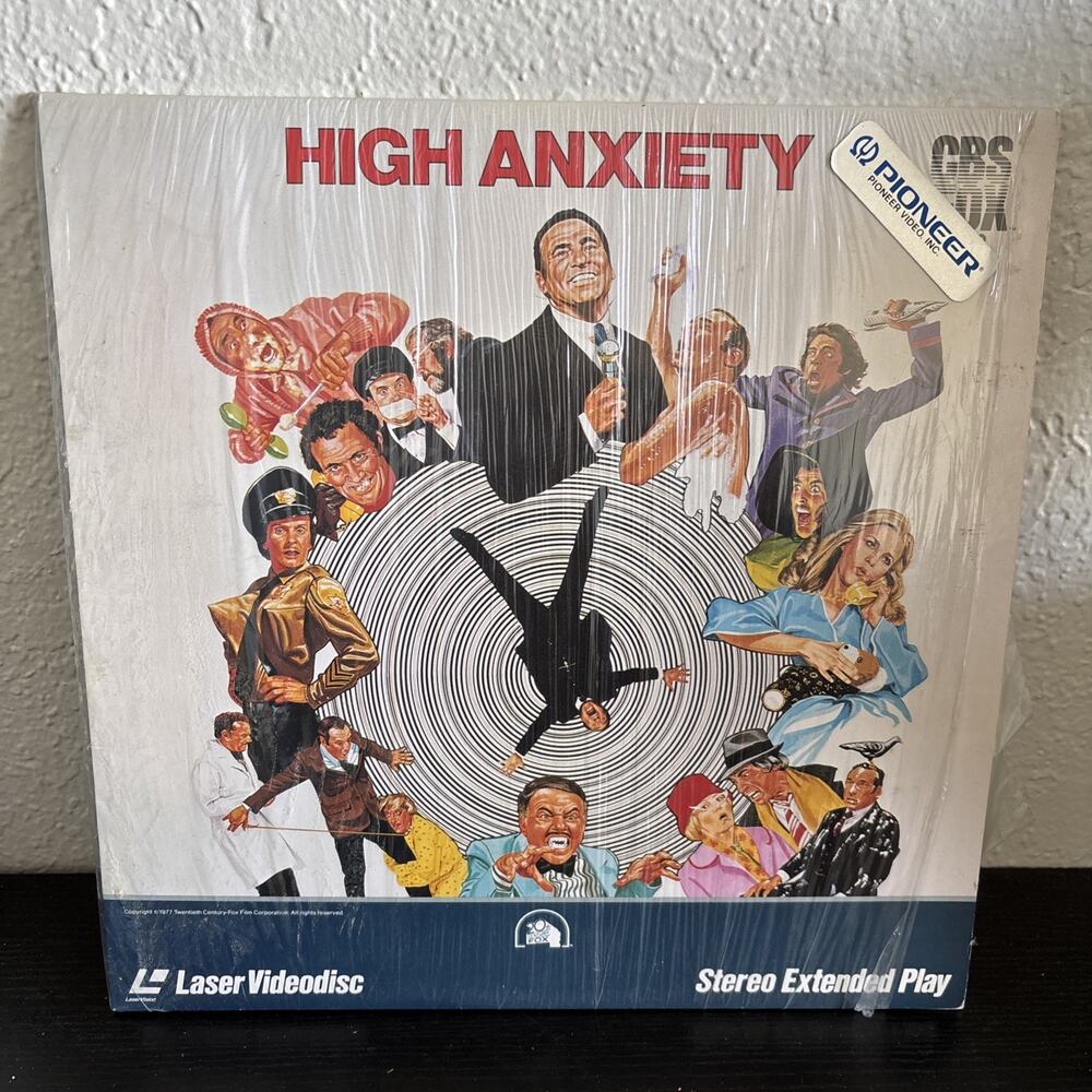 Mel Brooks In High Anxiety (Laserdisc) 1977 CBS FOX